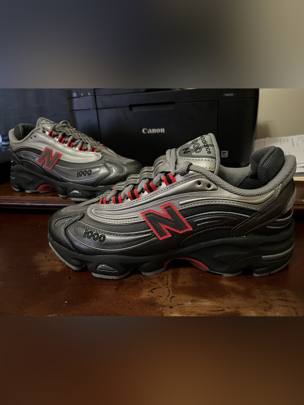 New balance 1000 red magnet size 8 men